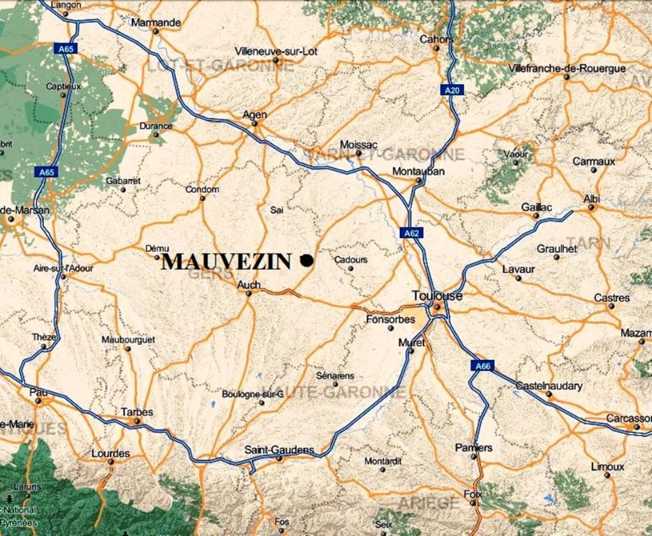 Vvf Gers Gascogne Ξενοδοχείο Mauvezin  Εξωτερικό φωτογραφία